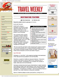 Travel Weekly - septiembre de 2005
